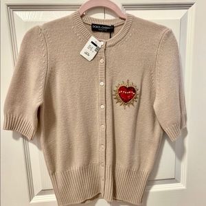 Dolce & Gabanna Short Sleeve Cardigan
